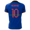 Maillot de Supporter Pays-Bas Memphis 10 Extérieur Coupe du Monde 2022 Pour Homme